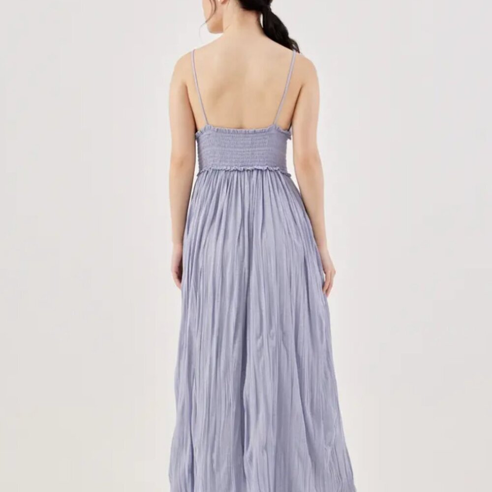 Love Bonito Aviette Padded Crinkled Maxi Dress - Picture 3 of 7